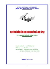 Chuyên đề Bài toán về oxi